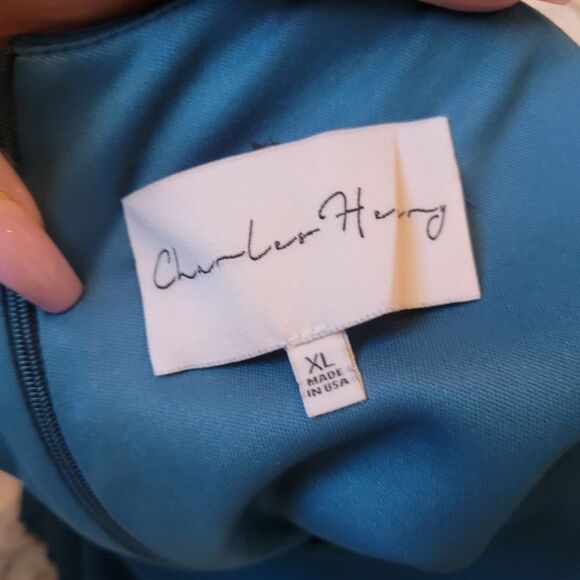 Charles Henry Ruffle Midi Dress - Picture 5 of 5